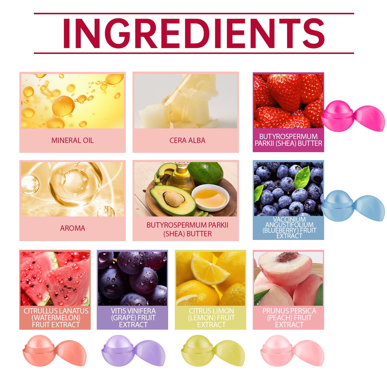 Avocado Butter Moisturizing Lip Balm — Long-Lasting Hydration