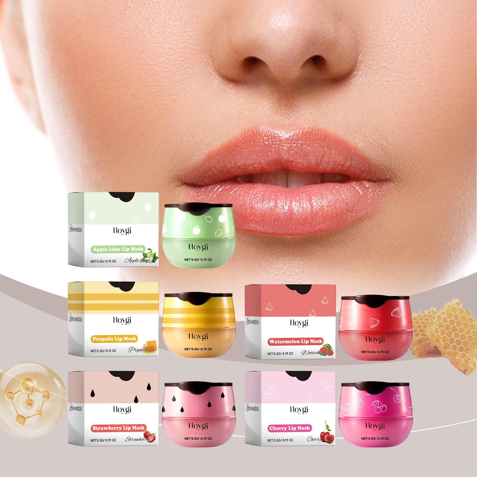 Hydrating Fruity Lip Mask — Plump & Moisturize Your Lips