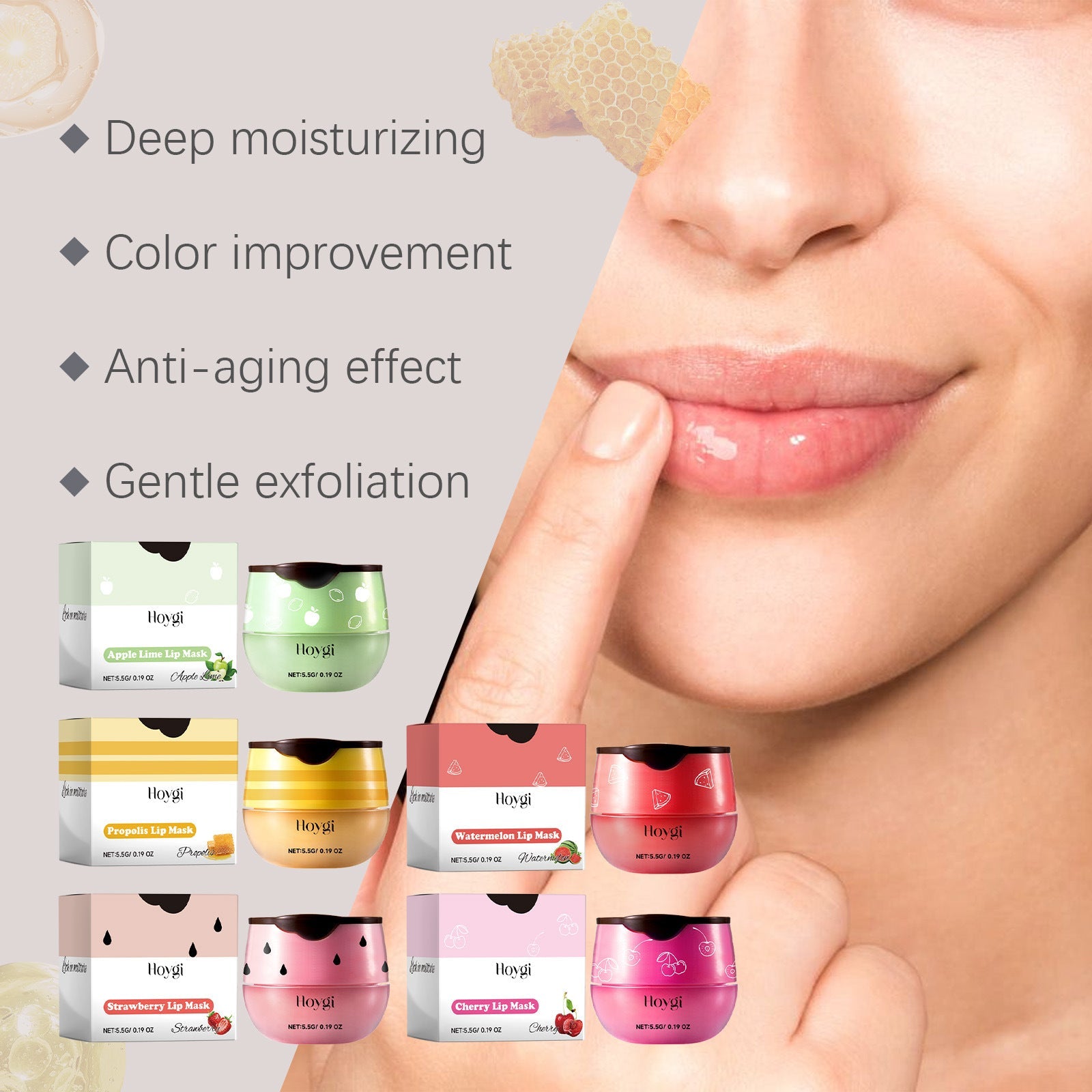 Hydrating Fruity Lip Mask — Plump & Moisturize Your Lips