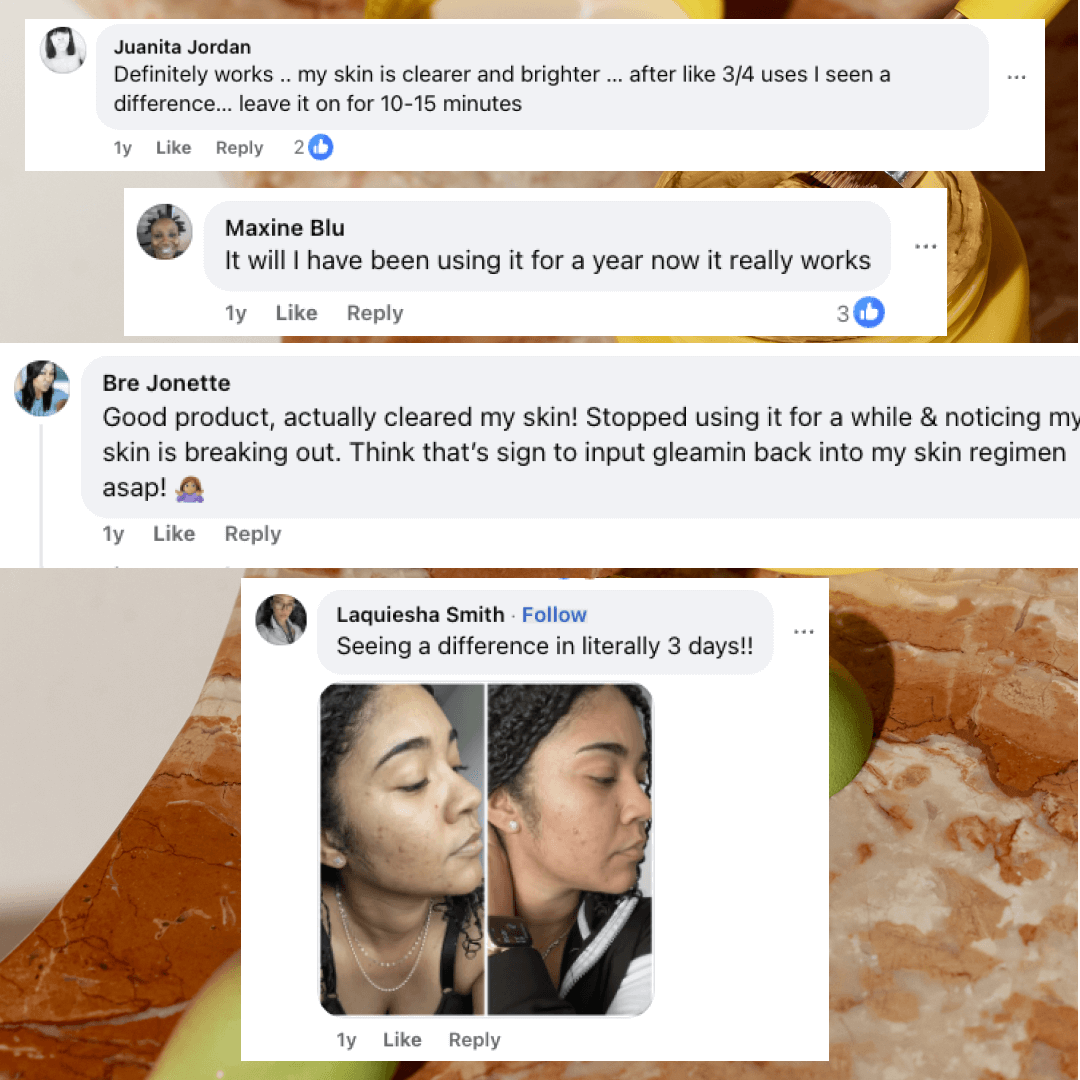 Vitamin C Clay Mask — Brighten, Clear & Even Skin Tone in 10 Minutes
