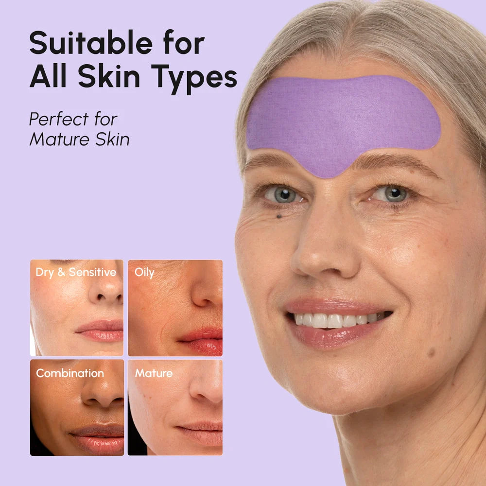 Anti-Wrinkle Forehead Patches — Smooth & Lift Overnight