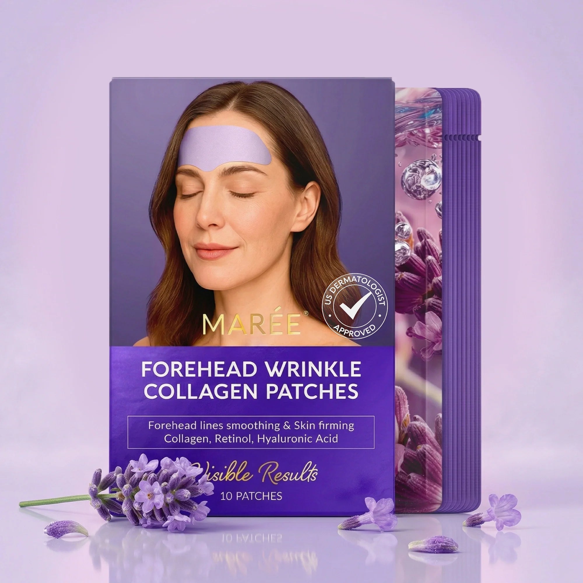 Anti-Wrinkle Forehead Patches — Smooth & Lift Overnight
