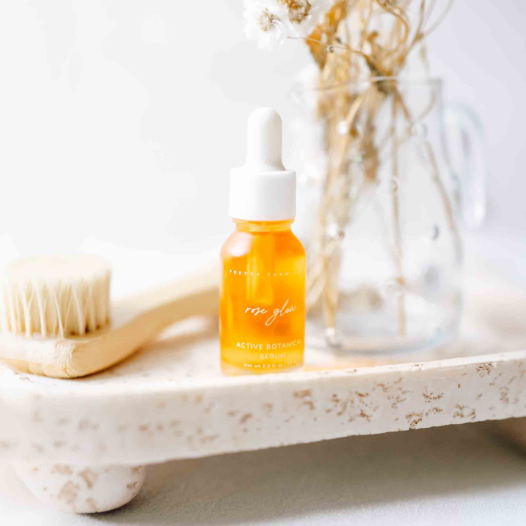 Rose Glow Anti-Aging Face Serum — 100% Organic Glow in a Bottle
