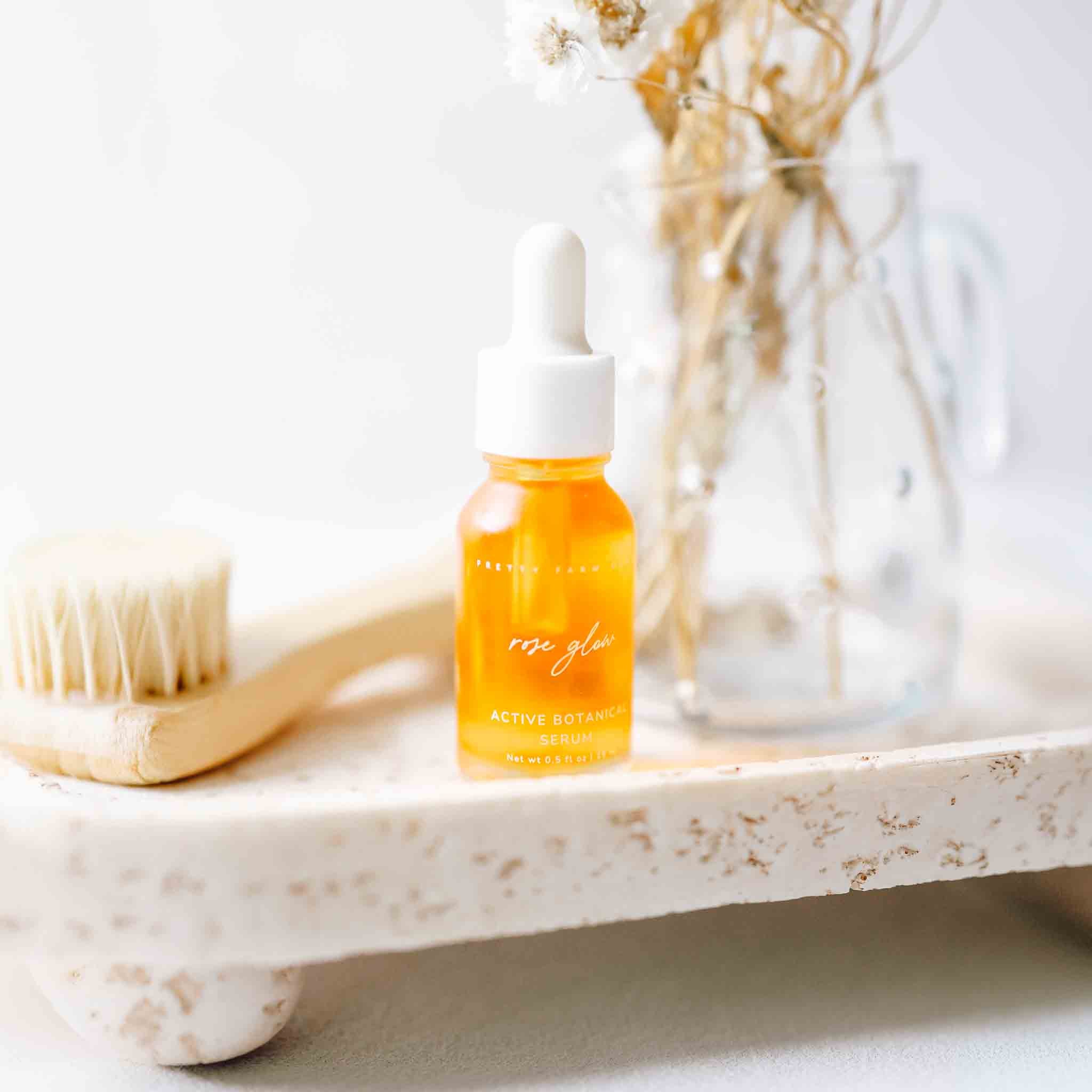 Rose Glow Anti-Aging Face Serum — 100% Organic Glow in a Bottle