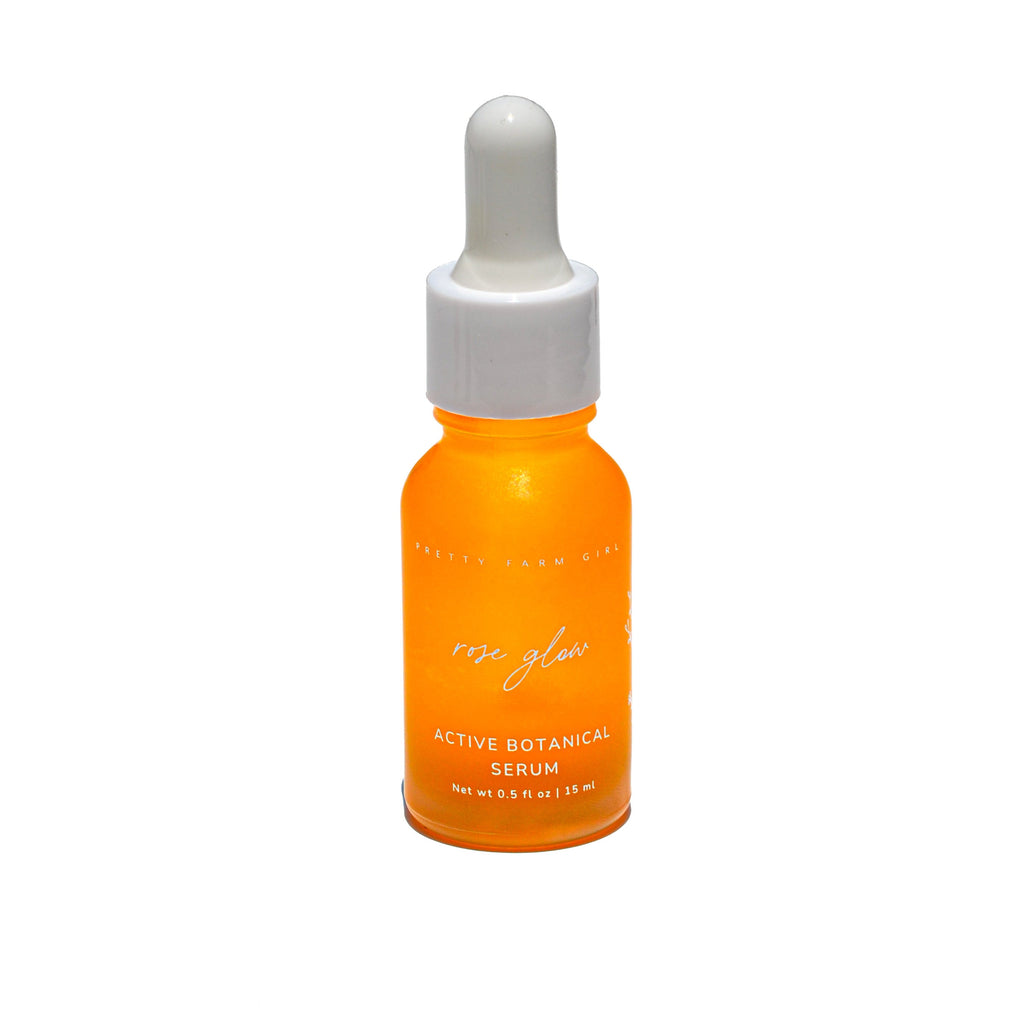 Rose Glow Anti-Aging Face Serum — 100% Organic Glow in a Bottle