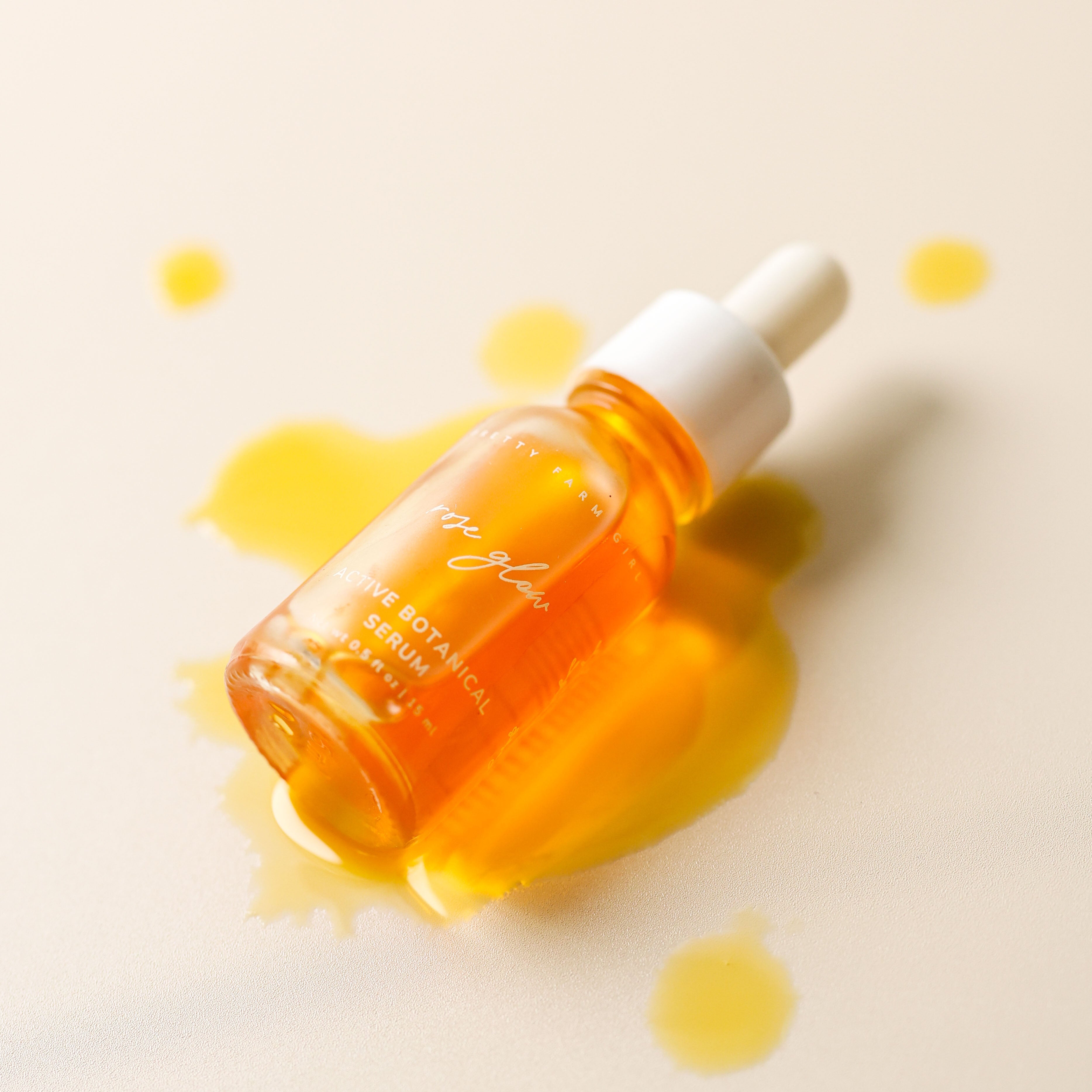 Rose Glow Anti-Aging Face Serum — 100% Organic Glow in a Bottle