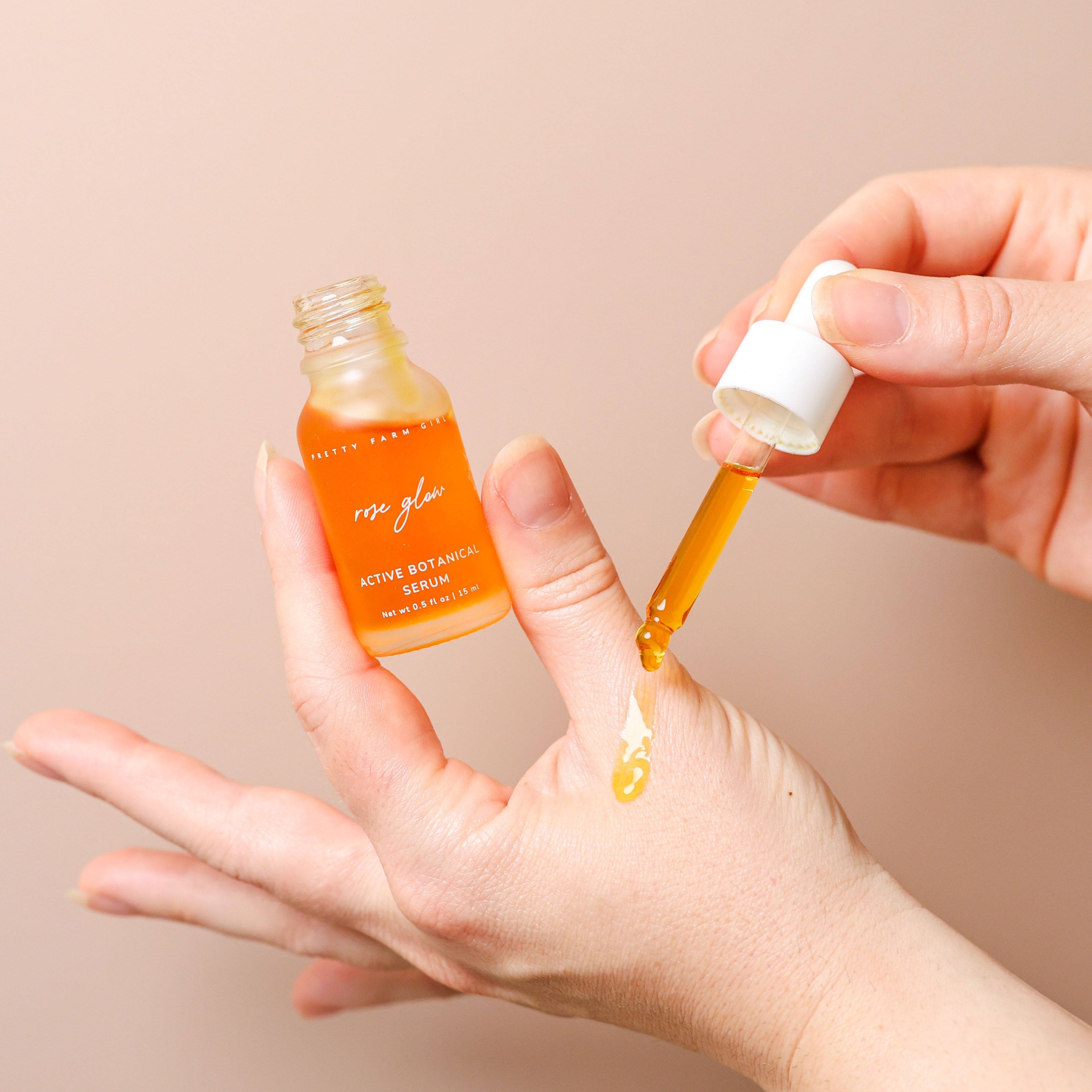 Rose Glow Anti-Aging Face Serum — 100% Organic Glow in a Bottle