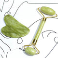 Jade Roller & Gua Sha Set — Sculpt, Depuff & Glow Every Day