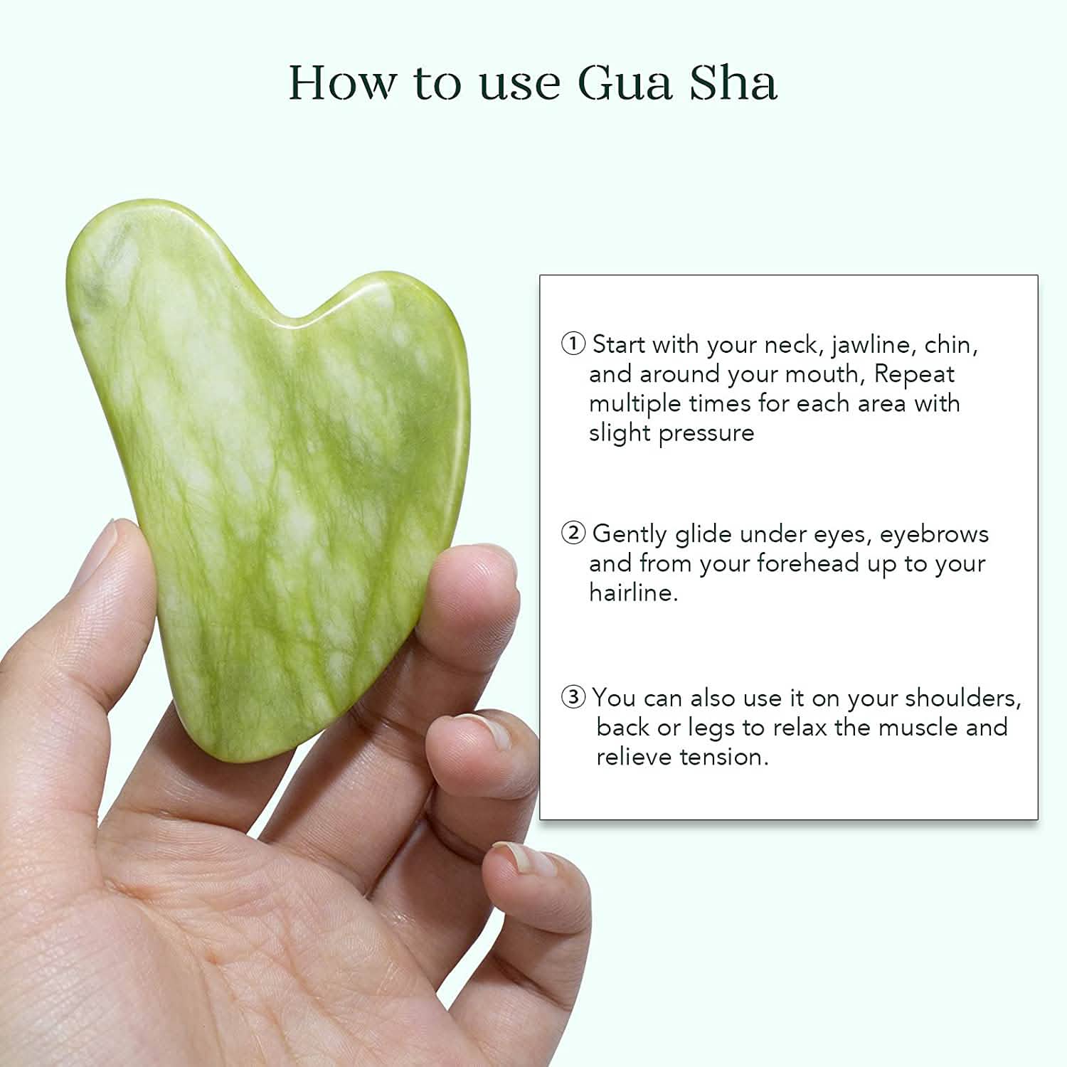 Jade Roller & Gua Sha Set — Sculpt, Depuff & Glow Every Day